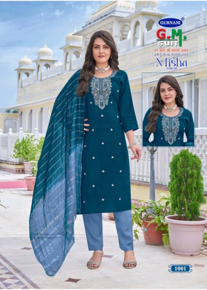 women printed suits with dupatta