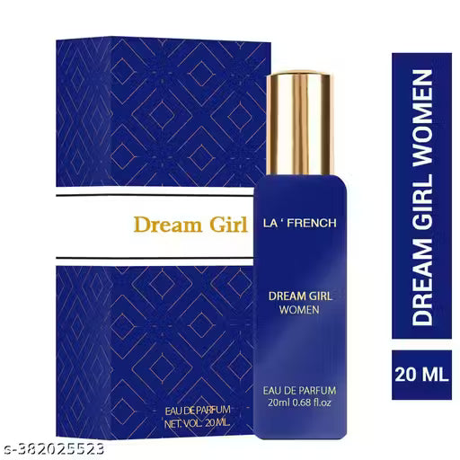 La French Dream Girl Perfume for Women | Premium Luxury Extra Long Lasting | Eau De Parfum | Floral Fragrance Perfume | 20ml Perfume Pack of 1
