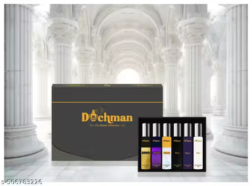 DUCHMAN Romantic Luxurious long lasting Fragrance (Perfume For women ) Pack of Six 6x10ml with uk boy perfume